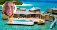 Deborah Secco se hospedou em resort com diárias de até R$ 47 mil nas maldivas - Foto: Reprodução/ Instagramdedesecco e soneva.com