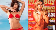 Júri especializado elegeu capa de Déborah Secco a mais bonita da Playboy - Foto: Reprodução/ Instagram@dedesecco e Divulgação
