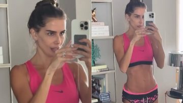 Deborah Secco posou sem maquiagem e exibiu corpo em vídeo sem filtro - Foto: Reprodução/ Instagram@dedesecco