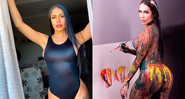 Deia Cavalheiro representa o Mato Grosso do Sul no Miss Bumbum - Foto: Reprodução/ Instagram@cavalheiro_deia e @groupdiamondspy