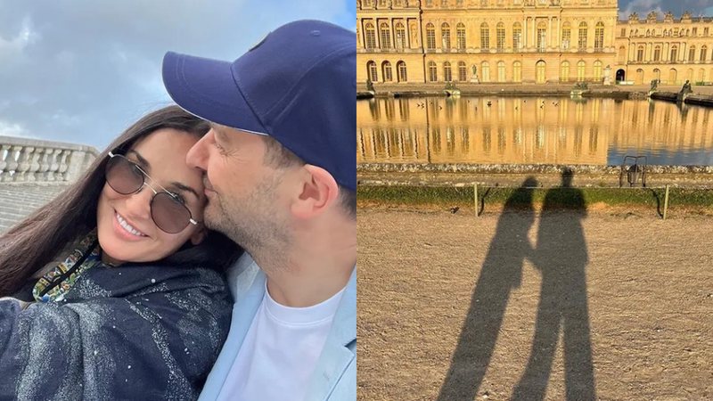 Demi Moore e seu namorado, Daniel Humm - Foto: Reprodução / Instagram