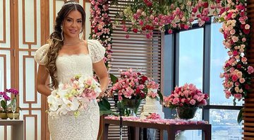 Denise Dias se casou no domingo de Páscoa (4) - Reprodução/Instagram@denise_diass