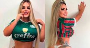 Denise Rocha fez “previsão” dos finalistas do Brasileirão - Foto: Reprodução/ Instagram@deniserocha.oficial