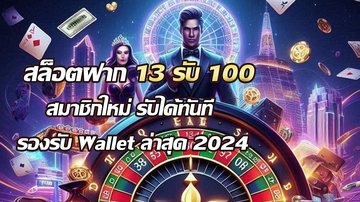 สล็อตฝาก 13รับ100 สมาชิกใหม่ รับได้ทันที รองรับ wallet ล่าสุด 2024 - Foto: Divulgação