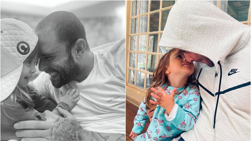 Diogo Nogueira posa com sobrinha e encanta os fãs no Instagram - Foto: Reprodução / Instagram