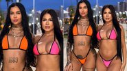 DJ Nathi e Raissa Oliveira foram expulsas de bar à beira da praia - Foto: Reprodução/ Instagram@raissaoliveira_ofc