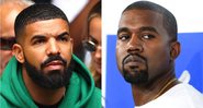 Drake e Kanye West: desavenças começaram há dois anos - Reprodução
