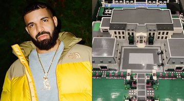 Drake e a mansão feita com LEGOs - Reprodução/Instagram