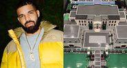 Drake e a mansão feita com LEGOs - Reprodução/Instagram