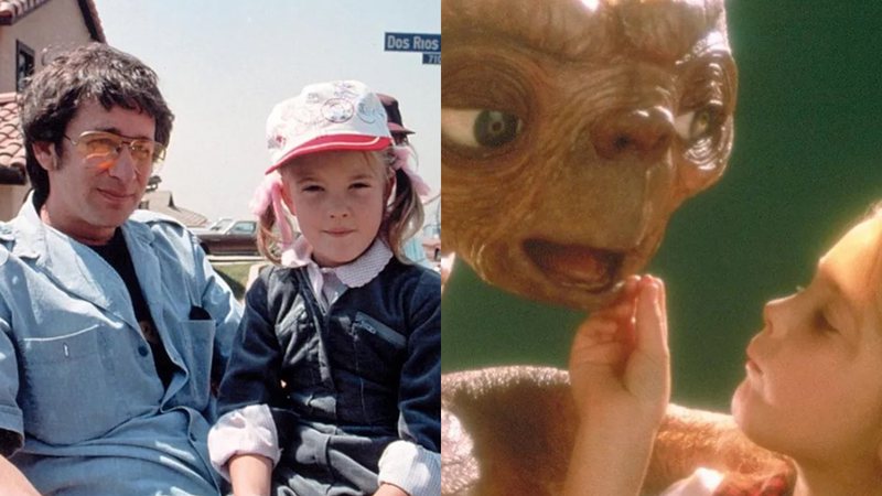 Drew Barrymore tinha apenas 7 anos quando trabalhou no filme - Foto: Reprodução / Instagram