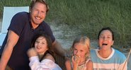 Drew Barrymore, Will Kopelman e as filhas - Reprodução/Instagram@drewbarrymore