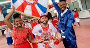 Pedro Scooby será homenageado pela União do Parque Curicica neste Carnaval - Foto: Reprodução/ Instagram@curicicaoficial