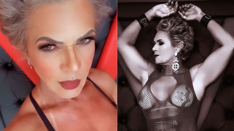Elenita Reis fez seu primeiro ensaio sensual aos 61 anos - Foto: Reprodução/ Instagram@elenitamusafit e @leo_cordeiroo