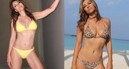 Elizabeth compartilha diversos registros de biquíni nas redes sociais e aumentar vendas de sua marca - Reprodução/Instagram