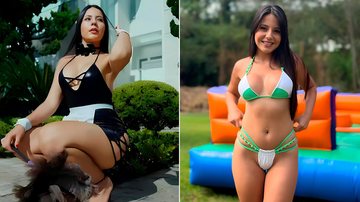 Ellen Salles ganhou apelido de “nova panicat” após estreia em “Para Aqui” - Foto: Divulgação