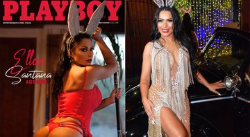Ellen Santana estampa a capa da última Playboy Portugal impressa - Foto: Donni Rodrigues/ Perfil II Comunicação