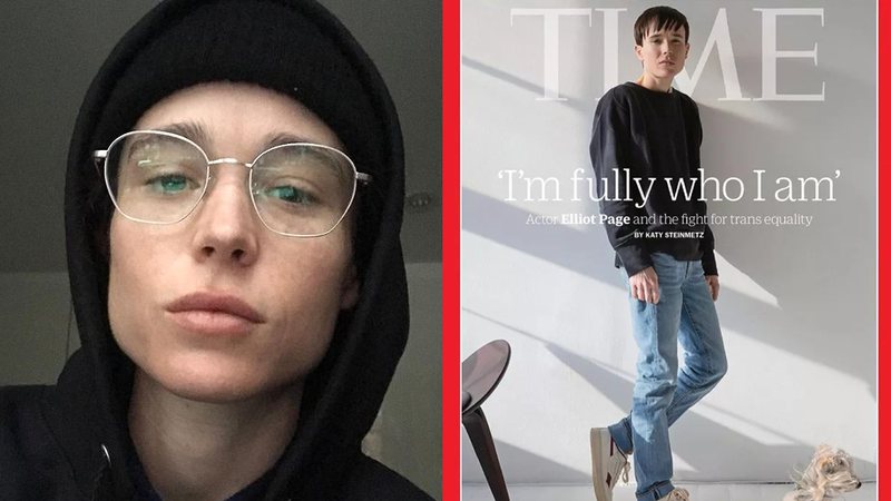 Ator assumiu transsexualidade em dezembro de 2020 - Reprodução/Instagram@elliotpage