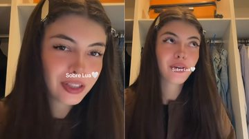 Ema Blanco falou sobre os últimos momentos da atriz Lua Blanco - Foto: Reprodução/ TikTok@itsemablanco