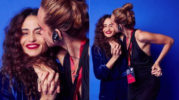 Emilie Rey postou foto agarrada com Nanda Costa
