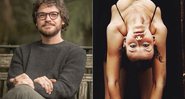 Emílio Dantas e Natasha Jascalevich gravaram cena de sexo nas alturas - Foto: TV Globo/ João Miguel Junior e Instagram
