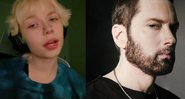 Rapper adotou Stevie legalmente em 2005 após se reconciliar brevemente com a ex, Kim Scott - Reprodução/TikTok/Instagram/@st0nedc0w/@eminem
