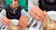 Enzo Celulari foi criticado por unhas pintadas e rebateu seguidores - Foto: Reprodução/ Instagram@enzocelulari