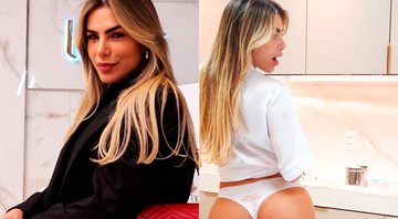 Erika Schneider mostrou procedimento para eliminar gordurinha do bumbum - Foto: Divulgação/ CO Assessoria