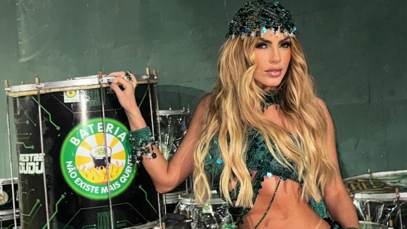 Erika Schneider fez procedimento no bumbum para o Carnaval