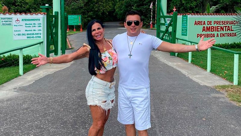 Gretchen e Esdras de Souza emagreceram 10 quilos juntos antes de lua de mel - Foto: Reprodução/ Instagram