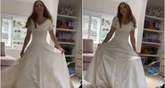 Tana Ramsey, mulher de Gordon Ramsey, usou mesmo vestido de 25 anos atrás - Foto: Reprodução / Instagram @tanaramsey