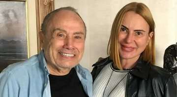 Stênio Garcia e a esposa, Marilene Saad: casal está com covid-19 - Foto: Reprodução / Instagram