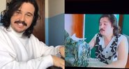 Humorista contou que estava de ressaca no dia da gravação - Reprodução / Instagram @essemenino