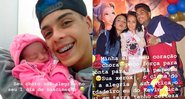 Evelin Gusmão se despediu de MC Kevin no Instagram Stories - Foto: Reprodução/ Instagram@evelingusmao