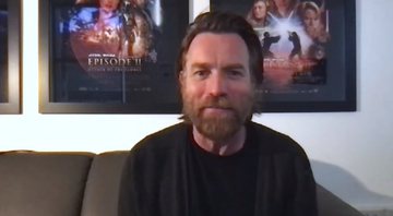 Ewan McGregor exibe visual que usará na série sobre Obi-Wan Kenobi - Reprodução/YouTube
