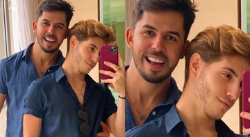 Plinio Vasconcellos aparece com novo namorado e recebe declaração - Foto: Reprodução / Instagram