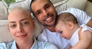 Fabiana Justus postou fotos com a família antes de voltar ao hospital - Foto: Reprodução/ Instagram@fabianajustus