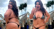 Fabiana Karla mostrou resultado de bronzeado em vídeo - Foto: Reprodução/ Instagram@fabianakarlareal