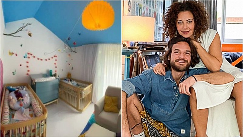 Quarto dos filhos de Fabiula Nascimento e Emílio Dantas - Foto: Reprodução / Instagram