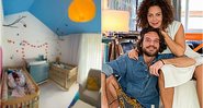 Quarto dos filhos de Fabiula Nascimento e Emílio Dantas - Foto: Reprodução / Instagram