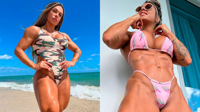 Fafá Fitness falou sobre motivação para treinar pesado - Foto: Reprodução/ Instagram@fafafitness11