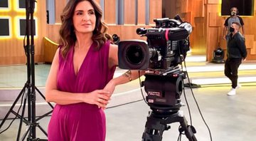 Fátima Bernardes está afastada do comando do programa após descobrir doença - Foto: Reprodução / TV Globo