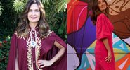 Apresentadora realizou prova do fardão que usará na posse - Foto: Reprodução