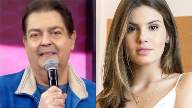 Faustão e Camila Queiroz tiveram previsões para 2022 feitas por astrólogos - Foto: Reprodução