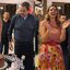 Faustão apareceu feliz e sorridente no aniversário de Luciana Cardoso