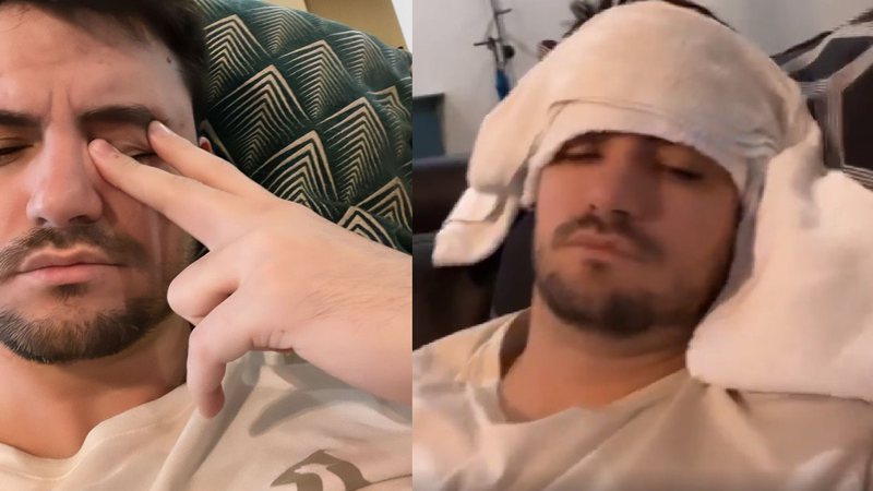 Youtuber revelou estar sentindo dores no corpo, além de febre de 39 graus - Foto: Reprodução / Instagram @felipeneto