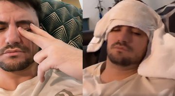 Youtuber revelou estar sentindo dores no corpo, além de febre de 39 graus - Foto: Reprodução / Instagram @felipeneto