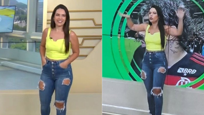 Fernanda Maia rebateu críticas por roupa na TV - Foto: Divulgação