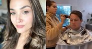 Fernanda Machado compartilha vídeo cortando cabelo de marido - Foto: Reprodução / Instagram @realfemachado