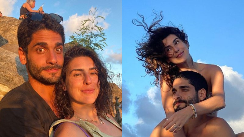 Fernanda Paes Leme e Victor Sampaio trocaram declarações de amor - Foto: Reprodução / Instagram