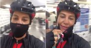 Fernanda Venturini "escolhe" vacina em posto - Foto: Reprodução / Instagram